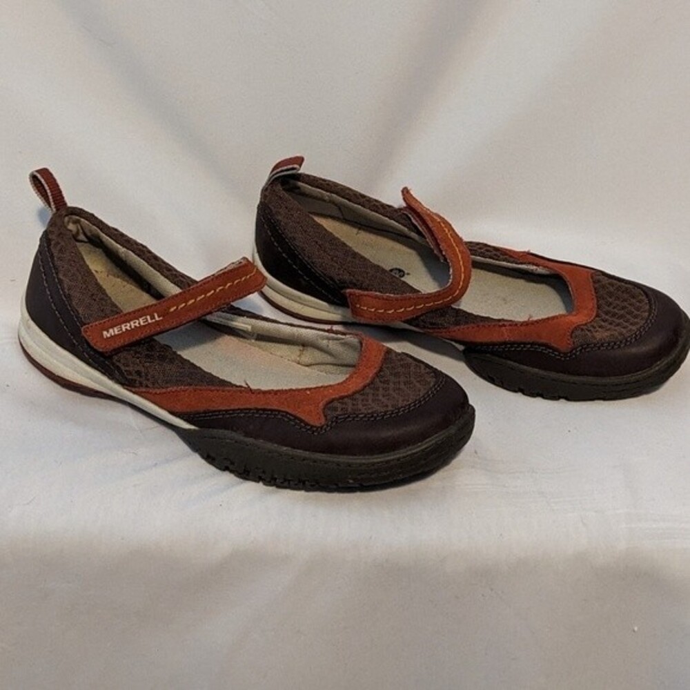 Merrell Albany Rift Slip on Mary Janes in Arabian Spice - Womens 8
